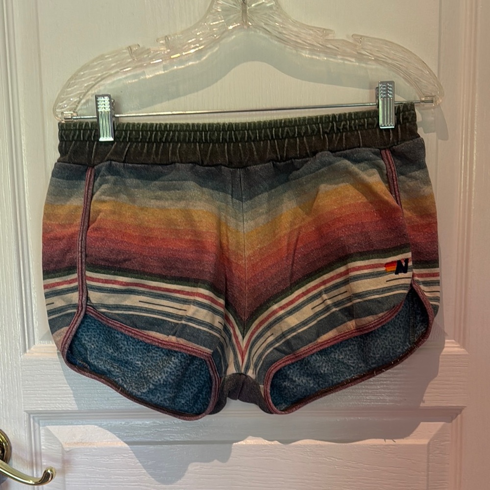 Aviator Nation Multicolor Athletic Shorts